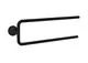AXOR-HG-Handtuchhalter-zweiarmig-Axor-Universal-Circular-mattschwarz-42822670 gallery number 1